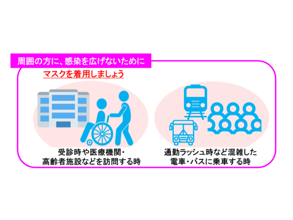 マスクの着用をお願いします！！